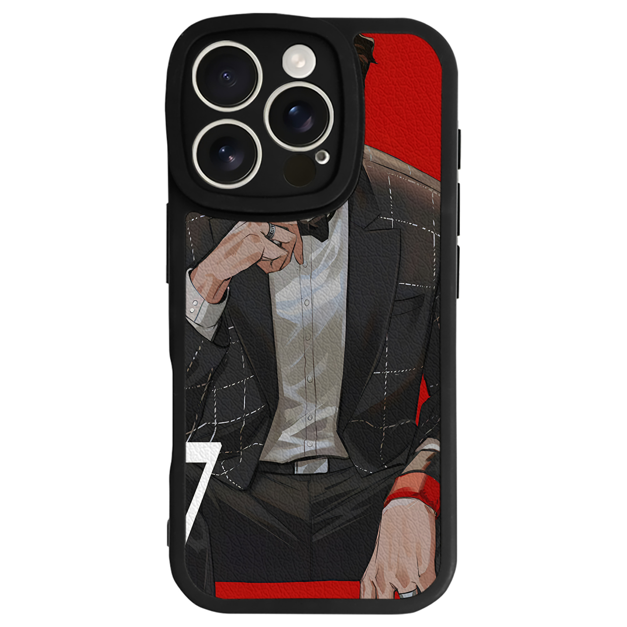 （画像用） SLAM DUNK／スラムダンク 【iPhone 16シリーズ対応】シリコンスマホケース（レザー調） 材質：シリコン